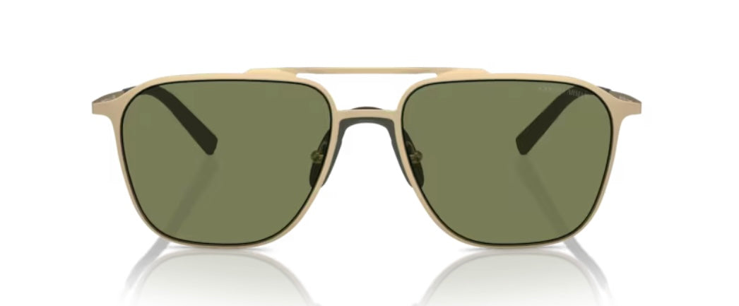 Giorgio Armani 0AR6110 Matte Pale Gold Sunglasses