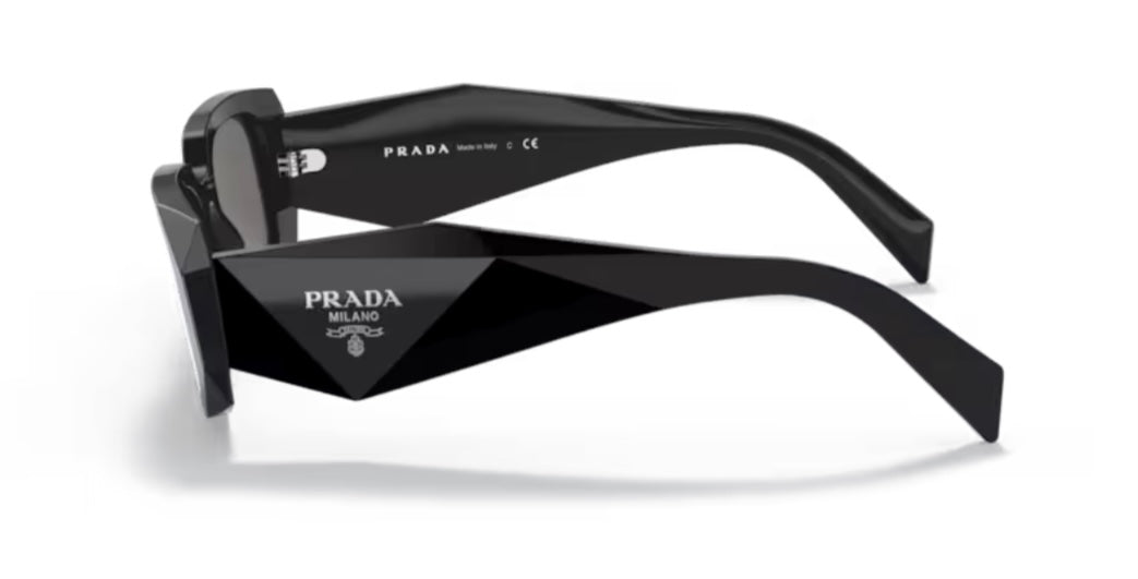 Prada 0PR 17WSF 1AB2BO Black Sunglasses