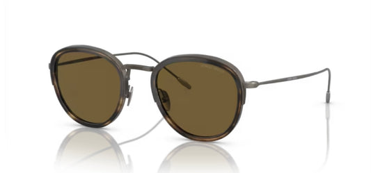 Giorgio Armani 0AR6068 Brushed Gunmetal Sunglasses