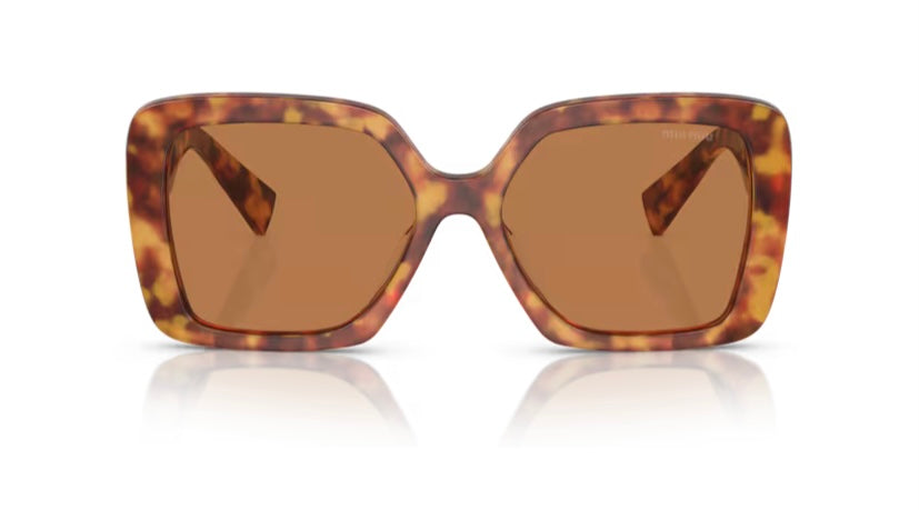 Miu Miu 0MU 10YS Light Havana Sunglasses