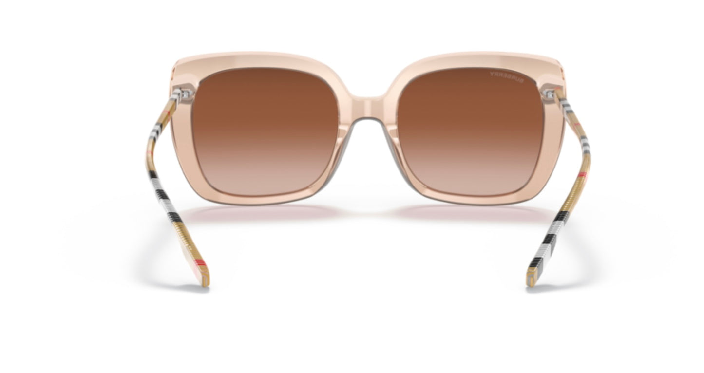 Burberry Carroll 400513 Peach Sunglasses