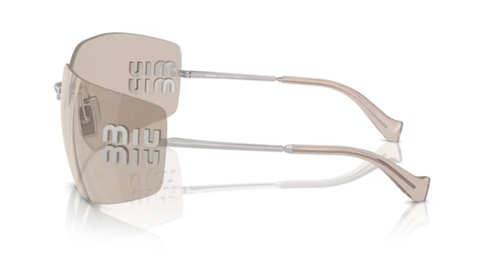 Miu Miu 0MU 54YS Silver Sunglasses