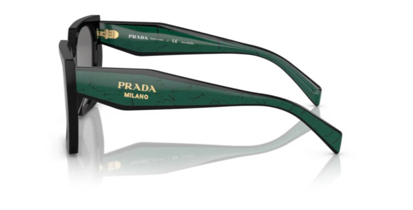 Prada 0PR 15WS Black Polarized Sunglasses