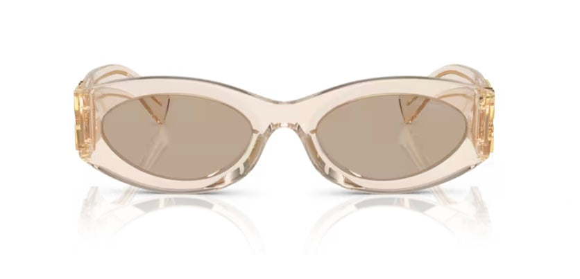 Miu Miu 0MU 11WS Sand Transparent Sunglasses