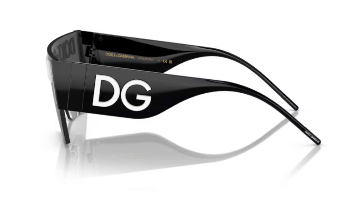 Dolce and Gabbana 0DG2233 0187 Black Sunglasses