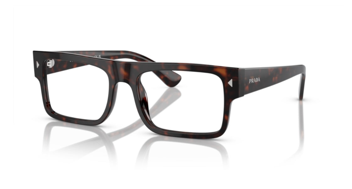 Prada 0PR A01VF 17N101 Havana Eyeglasses