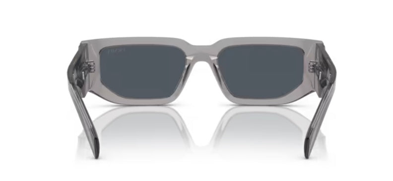 Prada 0PR 09ZSF Transparent Asphalt Sunglasses