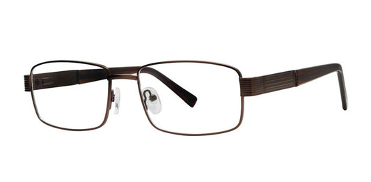 Eyeworkz Adjourn Matte Brown/ Brown Eyeglasses