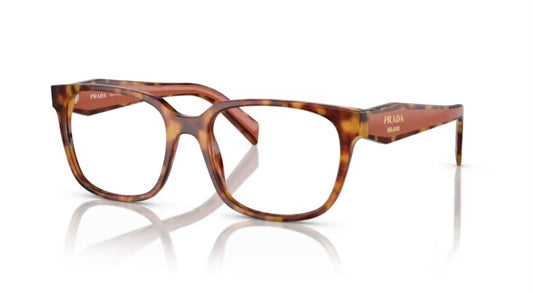 Prada 0PR 17ZV 4BW101 Havana Eyeglasses