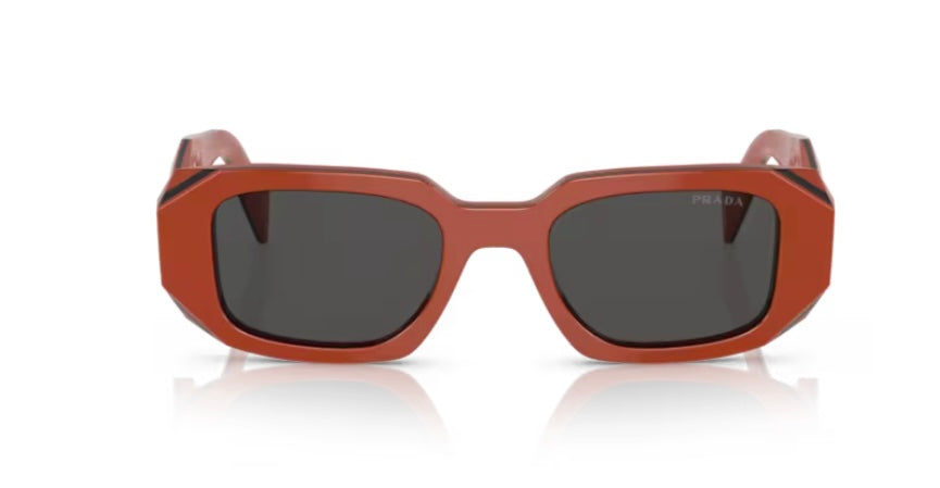 Prada 0PR 17WS Orange Black Sunglasses