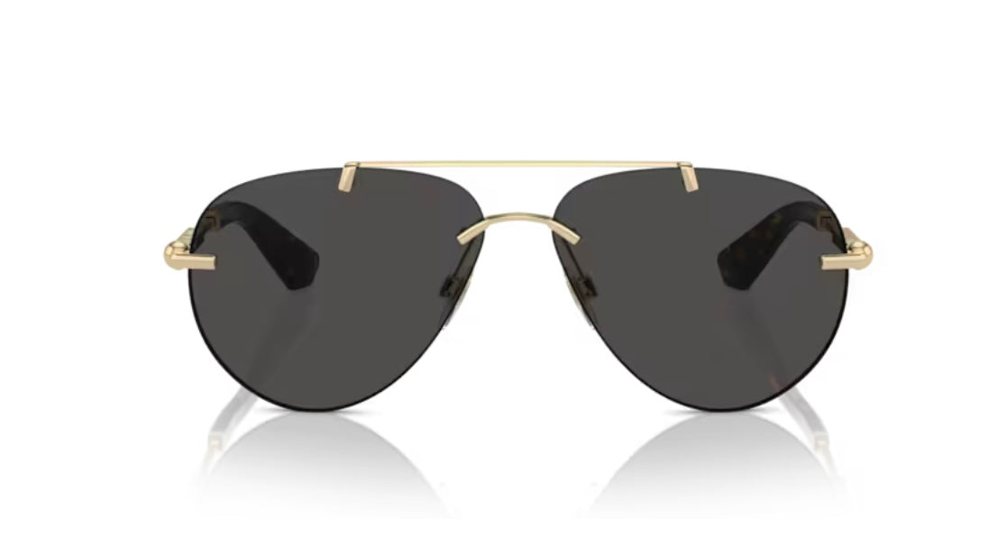 Burberry OBE3151 Light Gold Sunglasses