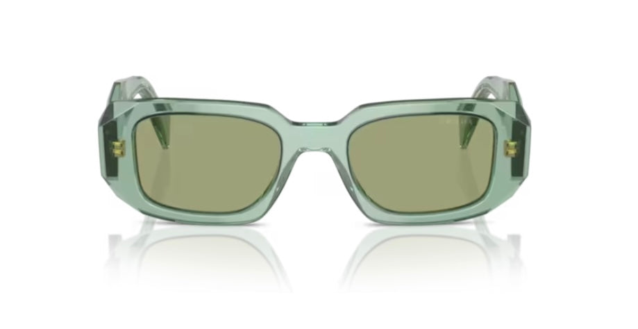 Prada 0PR 17WS Transparent Sage Sunglasses