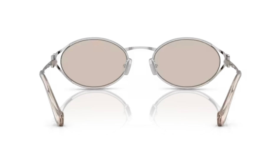 Miu Miu 0MU 52YS Silver Sunglasses