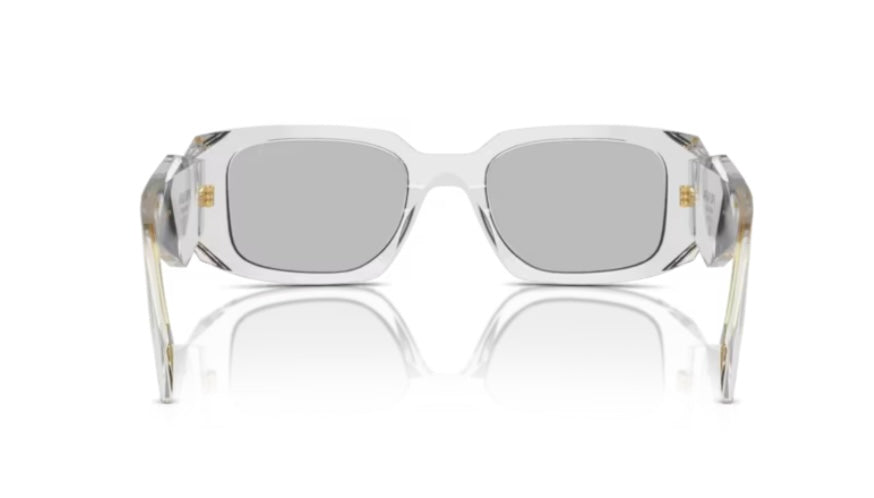 Prada 0PR 17WS Transparent Grey Sunglasses