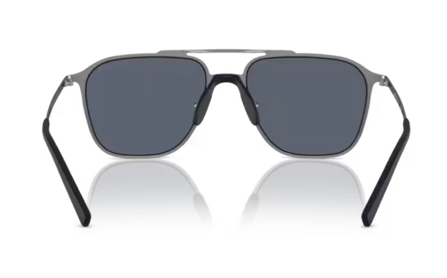 Giorgio Armani 0AR6110 Matte Gunmetal Sunglasses