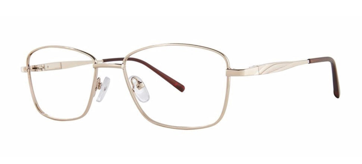 Eyeworkz Dame Gold Eyeglasses