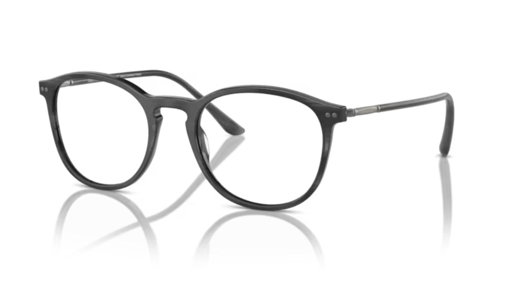 Giorgio Armani 0AR7125 Striped Grey Eyeglasses