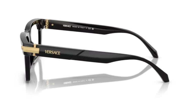 Versace 0VE3354 GB1 Black Eyeglasses