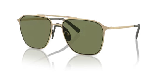 Giorgio Armani 0AR6110 Matte Pale Gold Sunglasses