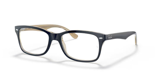 Rayban 0RX5228 8119 Transparent Blue Eyeglasses