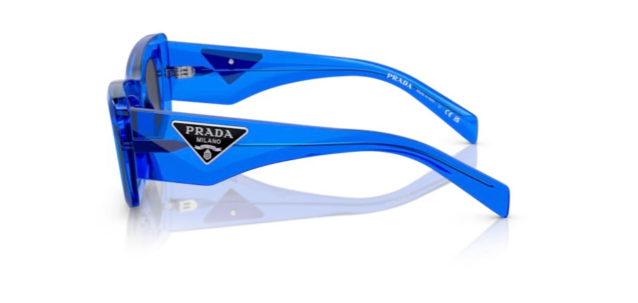 Prada 0PR 13ZS Crystal Electric Blue Sunglasses