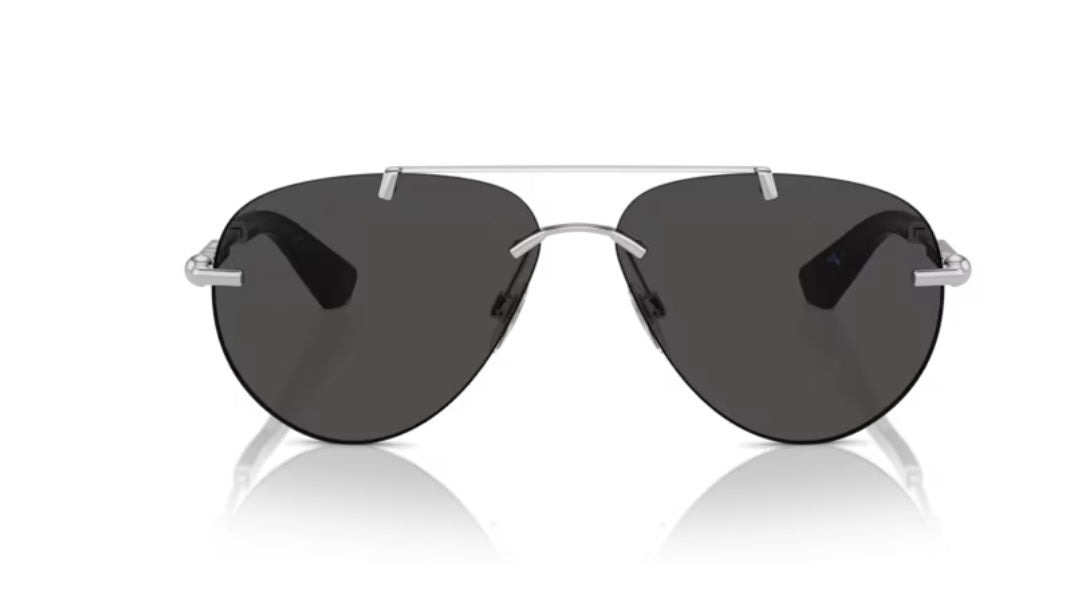 Burberry OBE3151 Silver Sunglasses