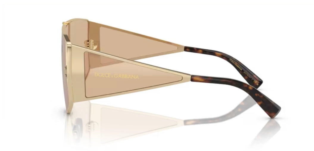 Dolce and Gabbana 0DG2305 Light Gold Sunglasses