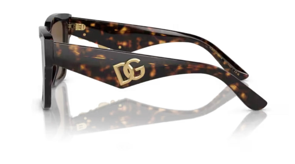 Dolce and Gabbana 0DG4436 Havana Sunglasses