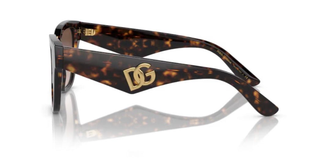 Dolce and Gabbana 0DG4437 Havana Sunglasses