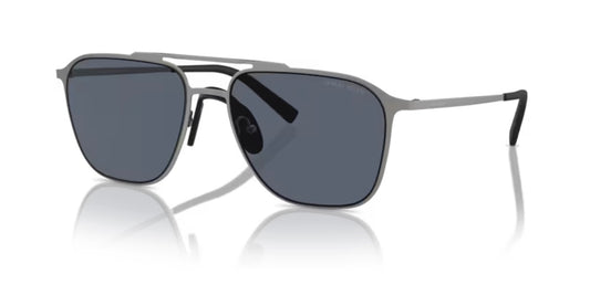 Giorgio Armani 0AR6110 Matte Gunmetal Sunglasses