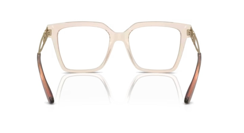 Dolce and Gabbana 0DG3376 3432 Transparent Camel Eyeglasses