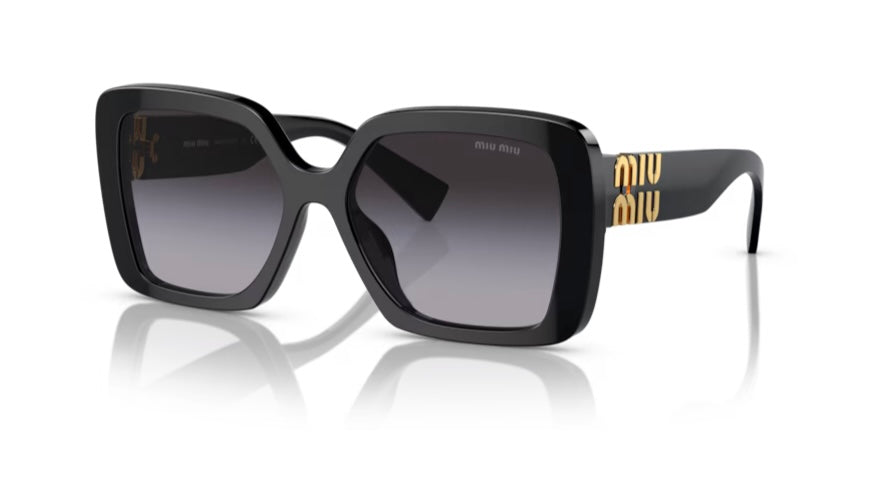 Miu Miu 0MU 10YS Black Sunglasses