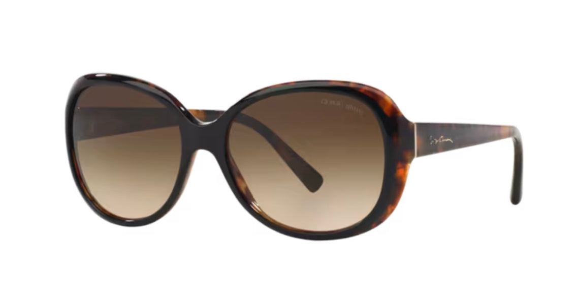 Giorgio Armani 0AR8047 Top Black Havana Sunglasses