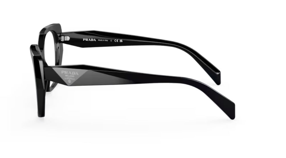 Prada 0PR 18WV 1AB101 Black Eyeglasses