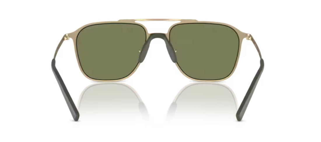 Giorgio Armani 0AR6110 Matte Pale Gold Sunglasses