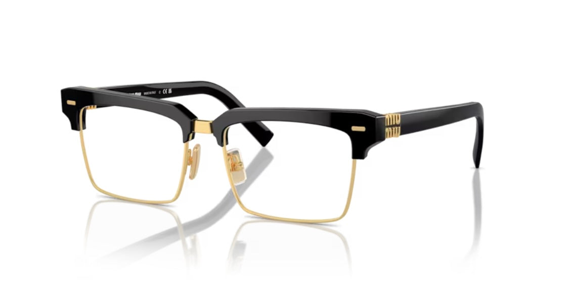 Miu Miu 0MU 11XV 16K101 Black Eyeglasses