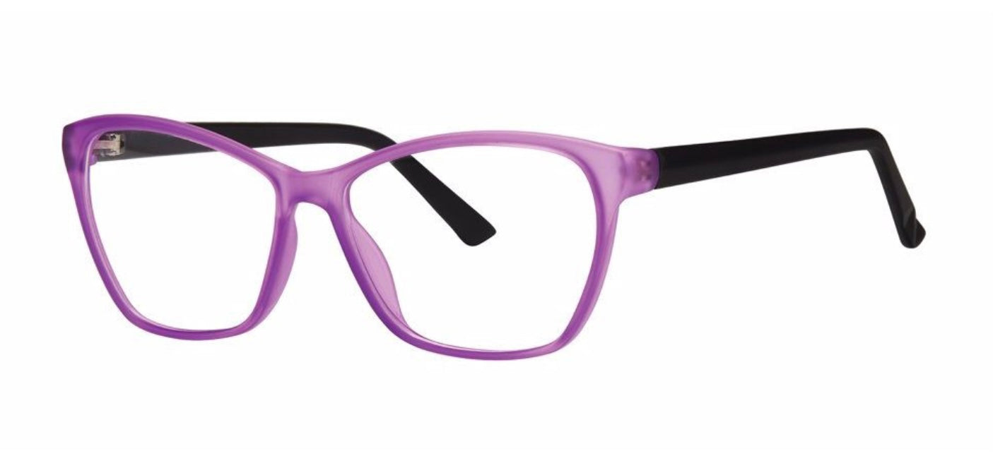 Eyeworkz Control Eyeglasses Plum Black Matte