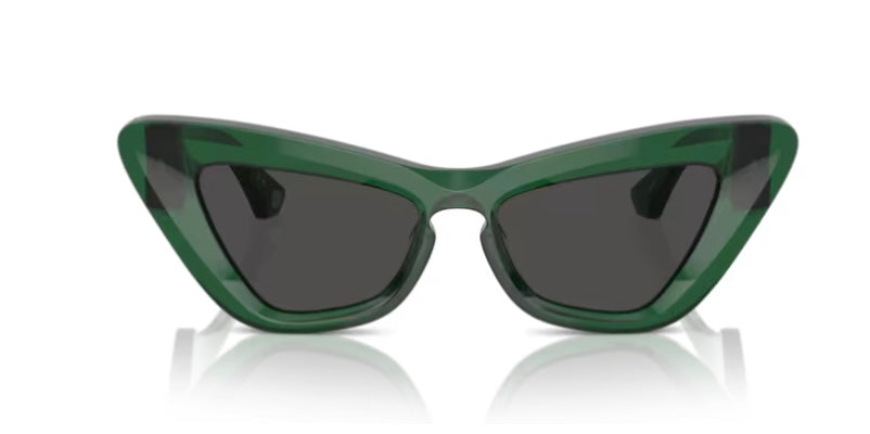 Burberry OBE4421U Green Sunglasses