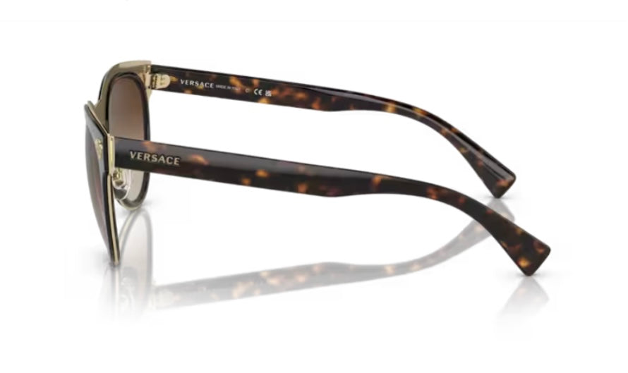 Versace 0VE2198 Havana Sunglasses