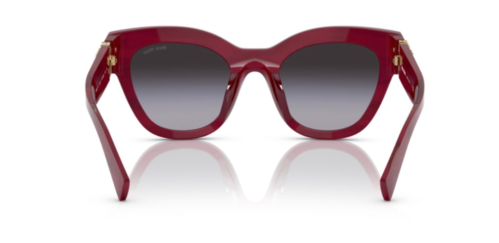 Miu Miu 0MU 01YS Bordeaux Sunglasses