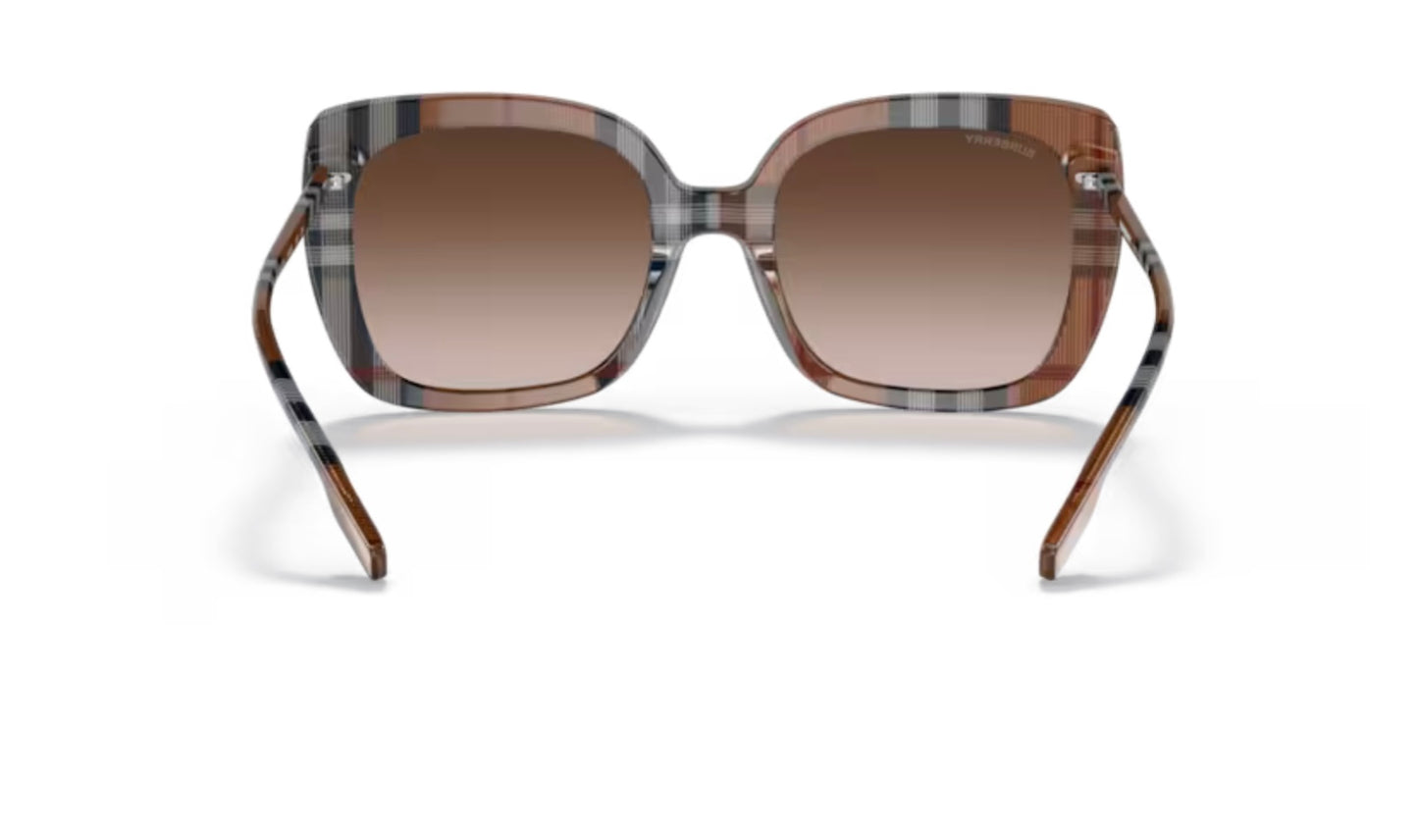 Burberry Carroll 400513 Brown Check Sunglasses