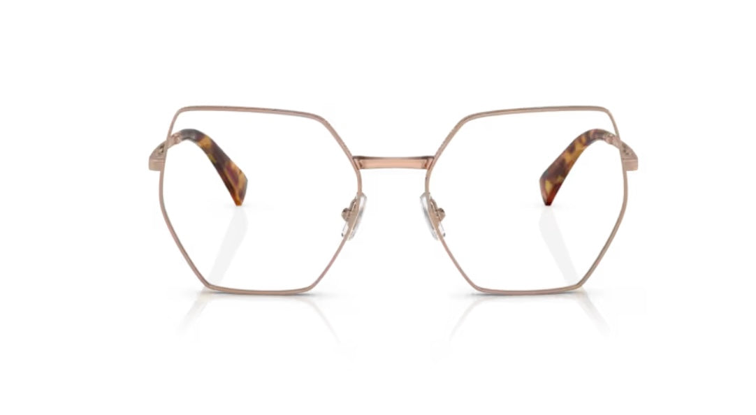 Miu Miu 0MU 50VV Rose Gold Eyeglasses