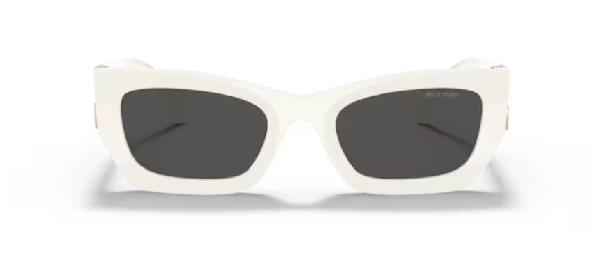 Miu Miu 0MU 09WS White Sunglasses