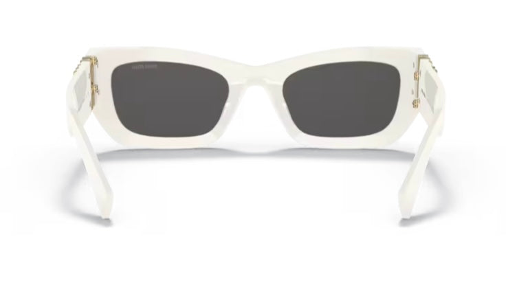 Miu Miu 0MU 09WS White Sunglasses