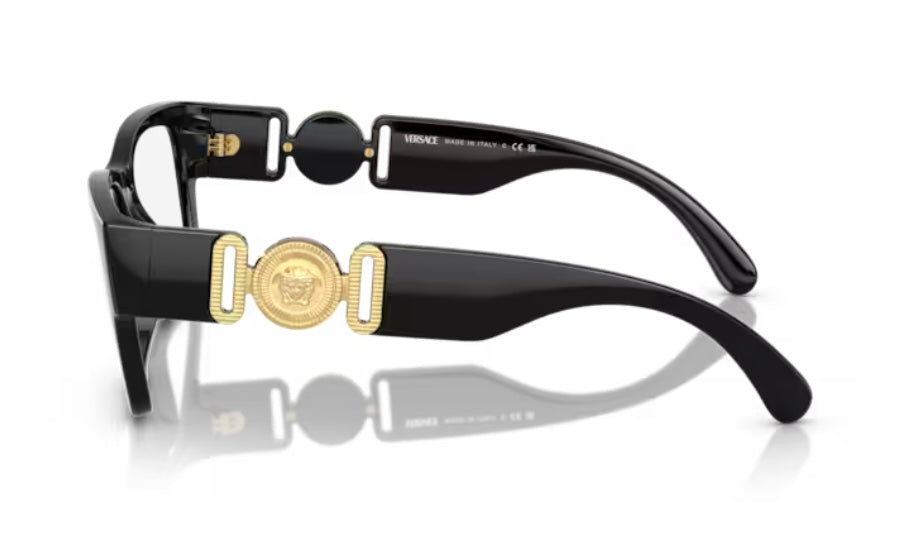 Versace 0VE3368U GB1 Black Eyeglasses