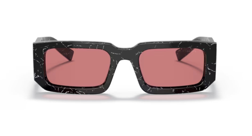 Prada 0PR 06YS Abstract Black White Sunglasses