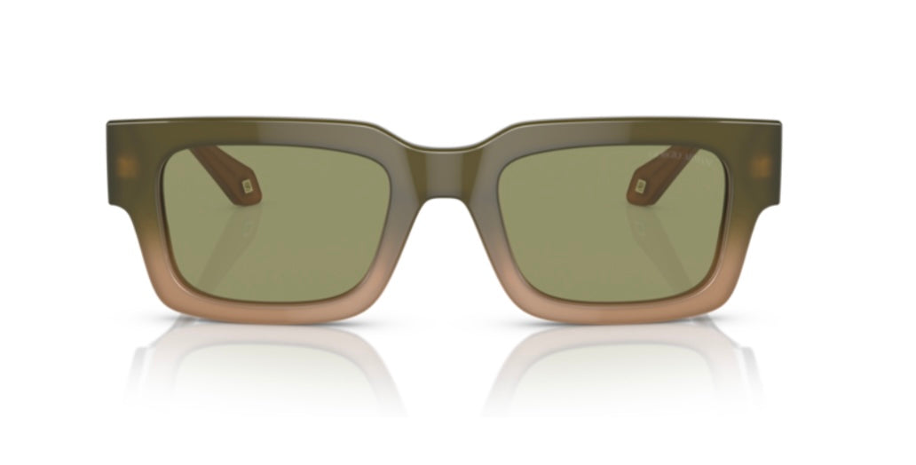 Giorgio Armani 0AR8184U Gradient Green/Brown Sunglasses