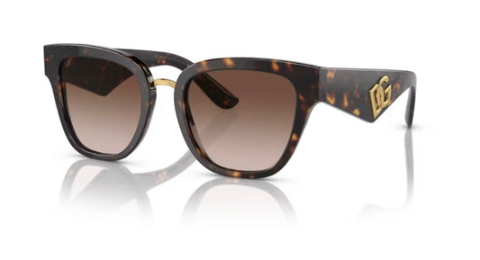 Dolce and Gabbana 0DG4437 Havana Sunglasses