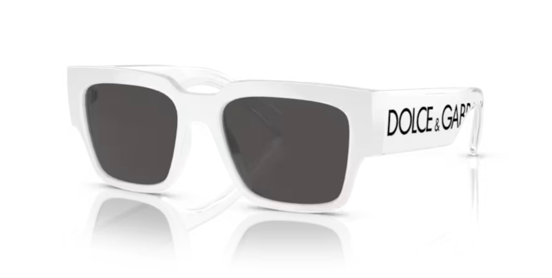 Dolce and Gabbana 0DG6184 White Sunglasses