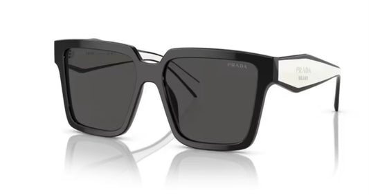 Prada 0PR 24ZS 1AB5S0 Black Sunglasses